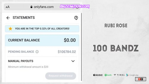 Rubi Rose - 100 Bandz Mp3 Download